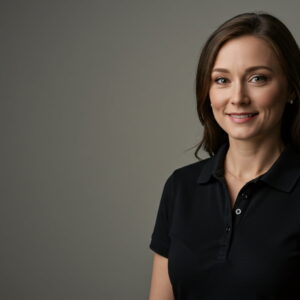 Professional Woman in Polo | Customer Service Rep